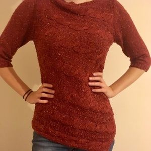 Soft Red Sweater - Size Small
